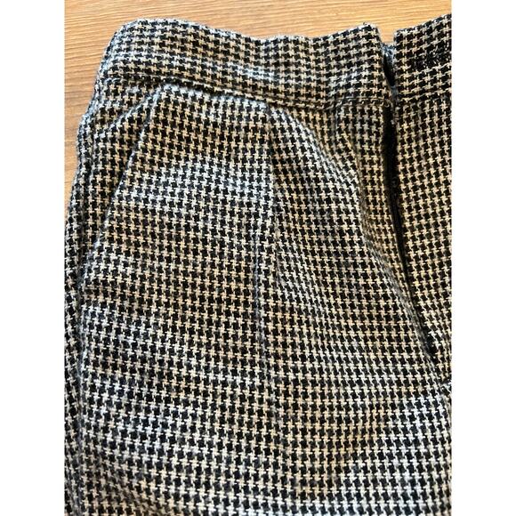 Boys Vintage Houndstooth Pleated Trousers with Flat Houndstooth Hat - Picture 4 of 8